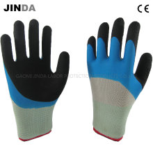 Guantes de protección de la mano con revestimiento de espuma de látex (LH313)